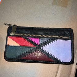 Fossil Wallet & Coach Wristlet 
