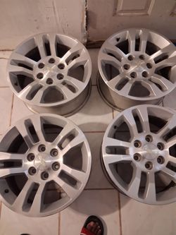 Chevy 18" rims