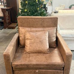 Adult convertible sofa bed, 3-in-1 pull-out sofa chair with side pockets, cushions, and adjustable backrest, suitable for small spaces, RVs, apartment