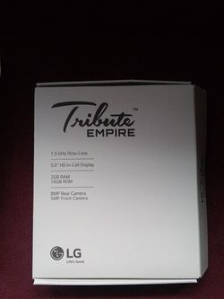 Boost Mobile LG Tribute Empire