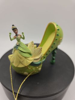 Bradford Exchange Disney Once Upon a Slipper Tiana " Discover Your Dream "