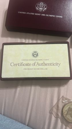 1988 Proof Silver Dollar