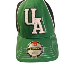 Under Armour Green and Black Cap with White Logo