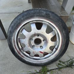 Porsche spare tire