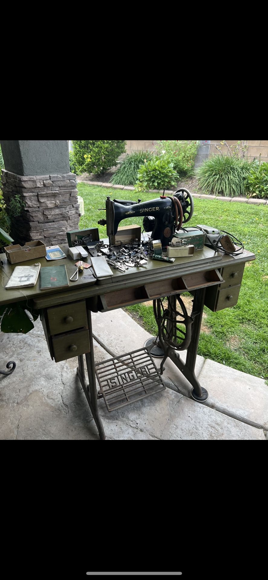 Antique Singer Sewing Machine