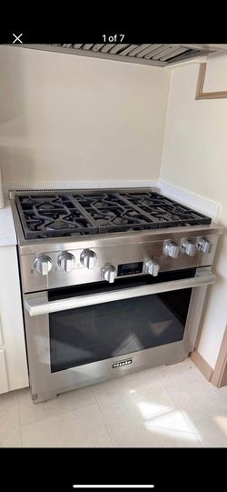 36” Miele gas range