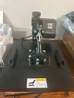 Sublimation, hot press