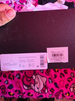 Coach Canvas Pool Slides