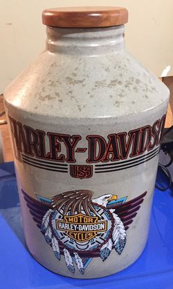 Antique Harley Crock - Mint