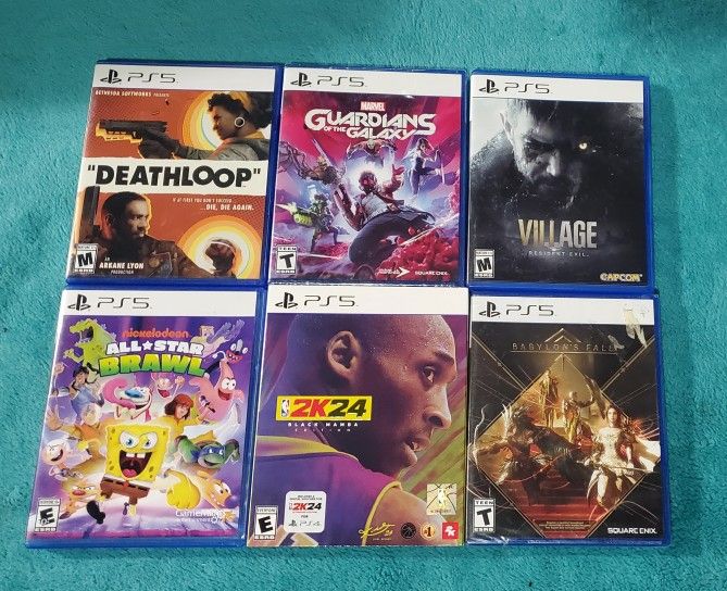 PS5 Game lot