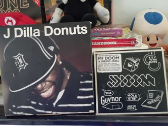 J DILLA 45 VINYL BOX SET! RARE JJ MF DOOM BUTTA EDITION CD!!!