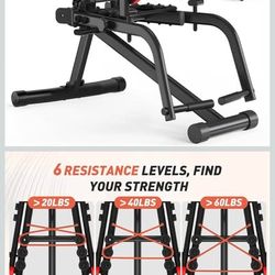 Brand New ERGOLIFE Hip Abductor Adductor Leg Thigh Workout Machine