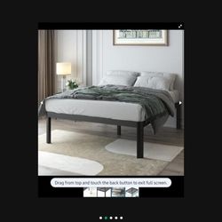 Metal Platform Bed Frame Full

