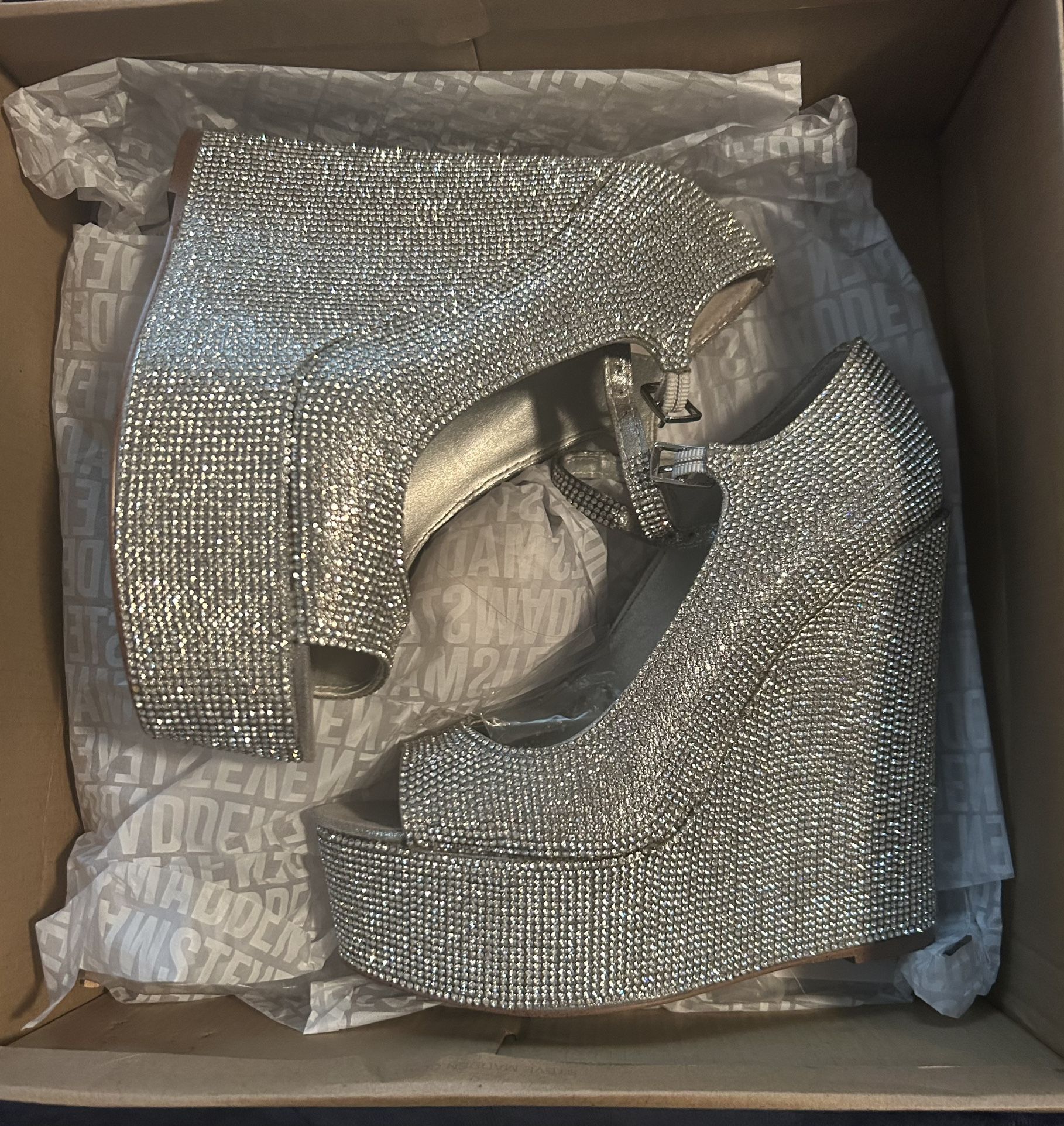 Steve Madden Rhinestone Wedges