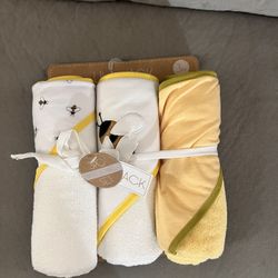 Brand new baby towels
