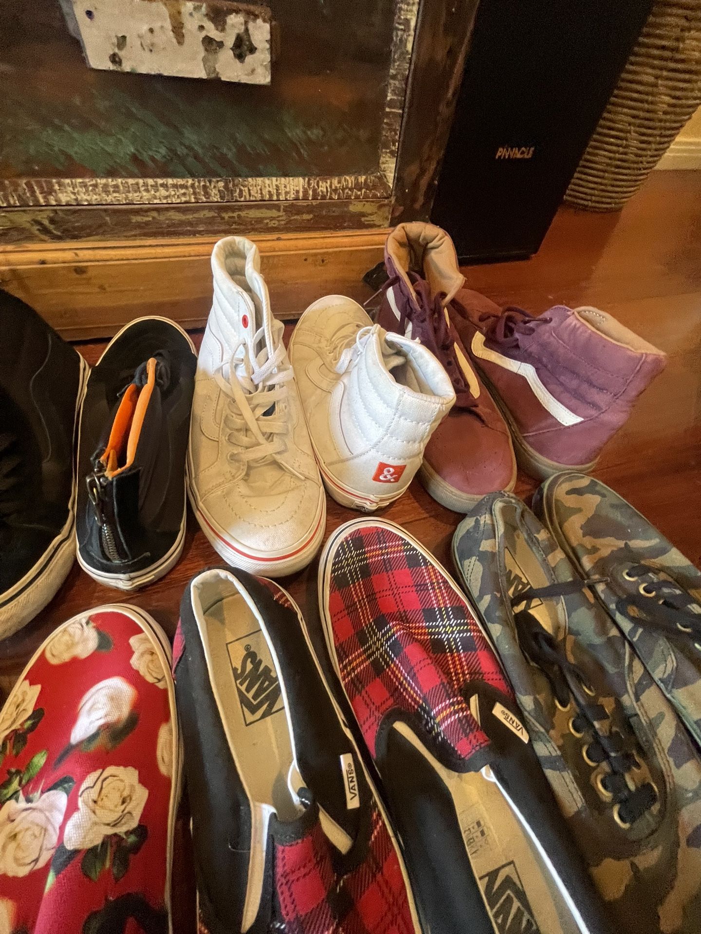 TONS of vans!