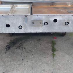 Taco stand plancha tacos