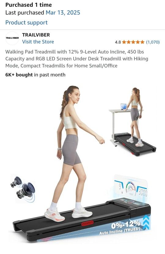 Walking Pad/Treadmill For Sale