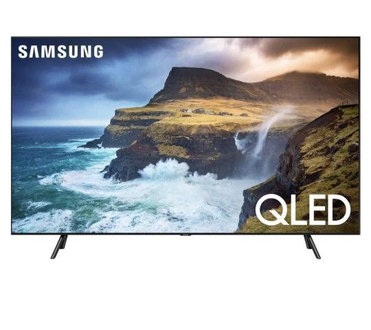 Samsung Q70 Series 82-Inch Smart TV, Flat QLED 4K UHD HDR - 2019 Model