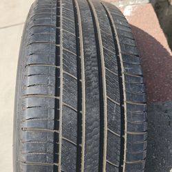 Tire and wheel