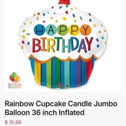 24 Jumbo Size HAPPY BIRTHDAY Ballon( Moving Out Sale)