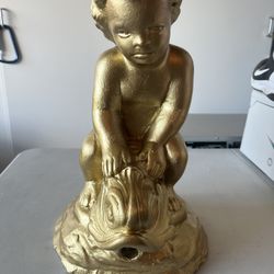 Gold Statue/Fountain Top Piece