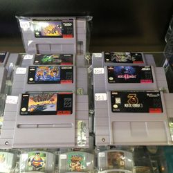 Super Nintendo Video Games