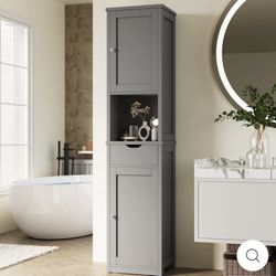 Tall Bathroom Cabinet -  SHX17030