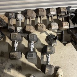 Hexagon Dumbbells 