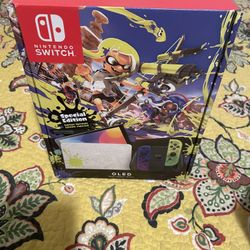 Nintendo Switch OLED Splatoon Limited Edition New 