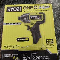 Ryobi 1/4" Impact Driver 