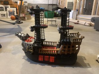 Fisher-price Imaginext Pirate Ship Toy