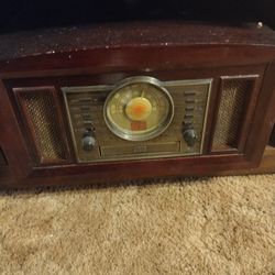 Radio Record Player Cd Player Cassette Player 