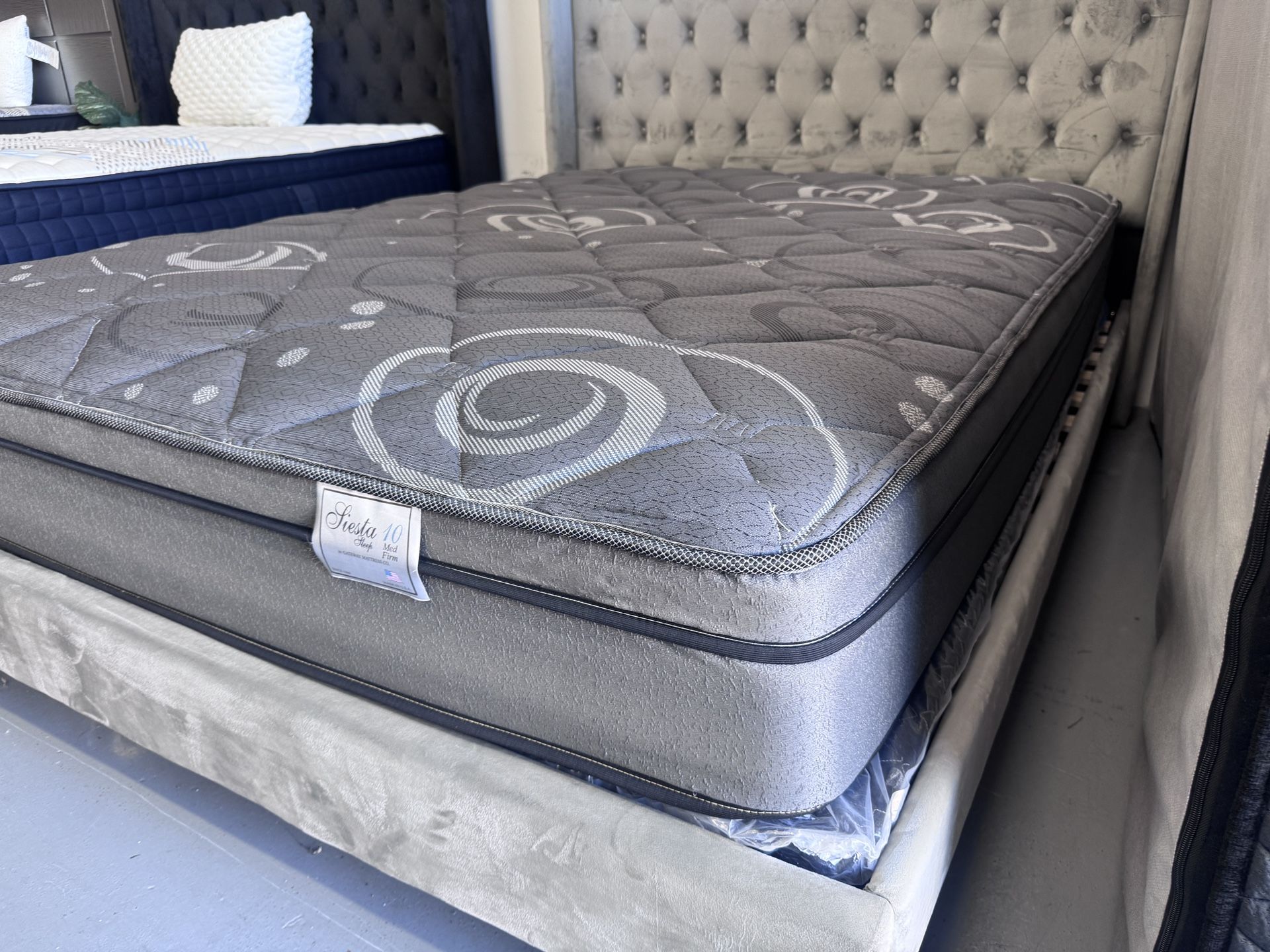 NEW Mattress And Mattresses King $498  Queen $348 Full $298 Twin $248