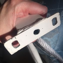 TWIN FULL BUNK, METAL, WHITE.     