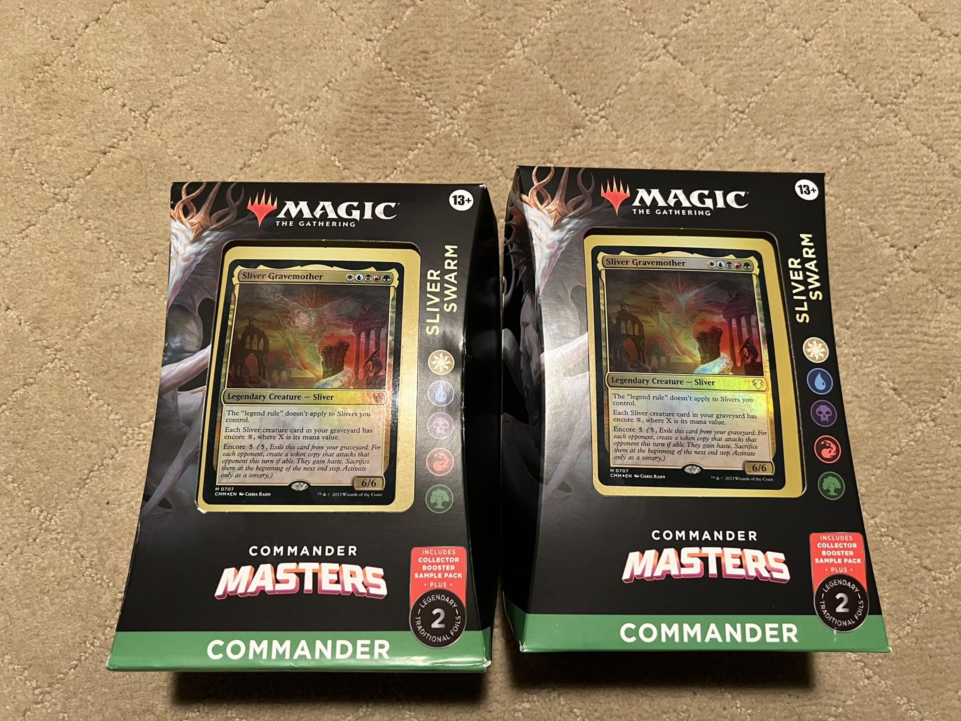 mtg sliver swarm commander deck Magic: The Gathering - Commander Masters main image 0