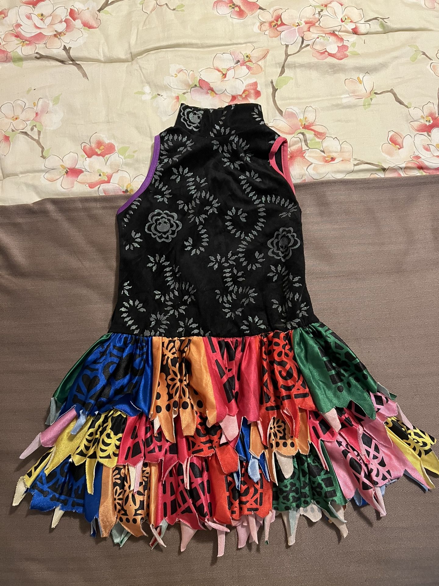 Monster High Dress Kids Small Costume Skelita (Dress Only)