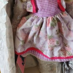 17" Porcelin Doll