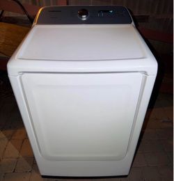 Samsung Dryer Electric White 7.4 Cu.Capacity