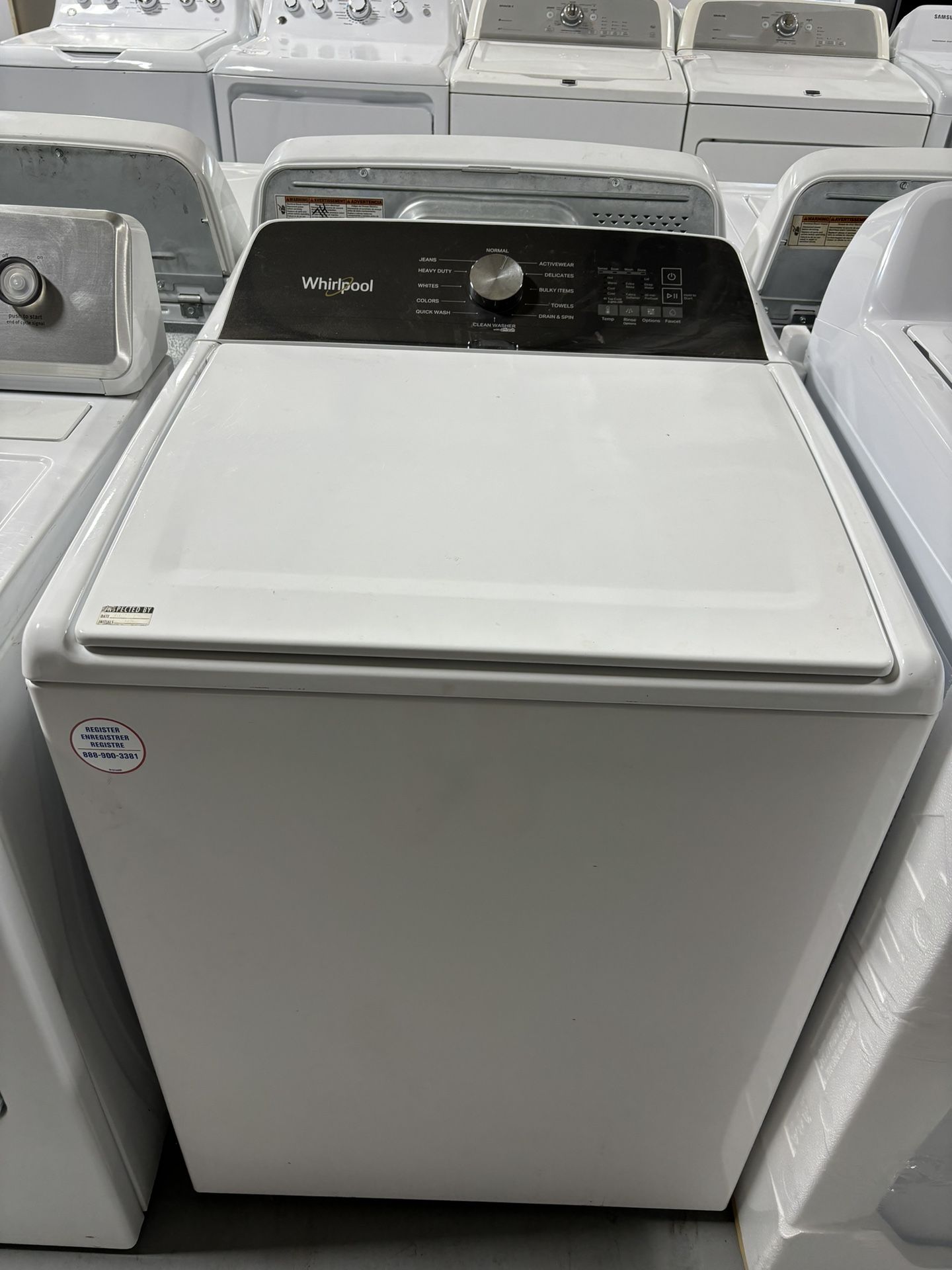 Whirlpool Washer (1 Year Warranty)
