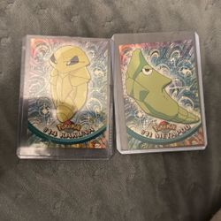 Metapod And Kakuna Topps 11 And 14 Vintage 