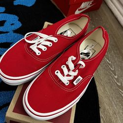 Red Vans