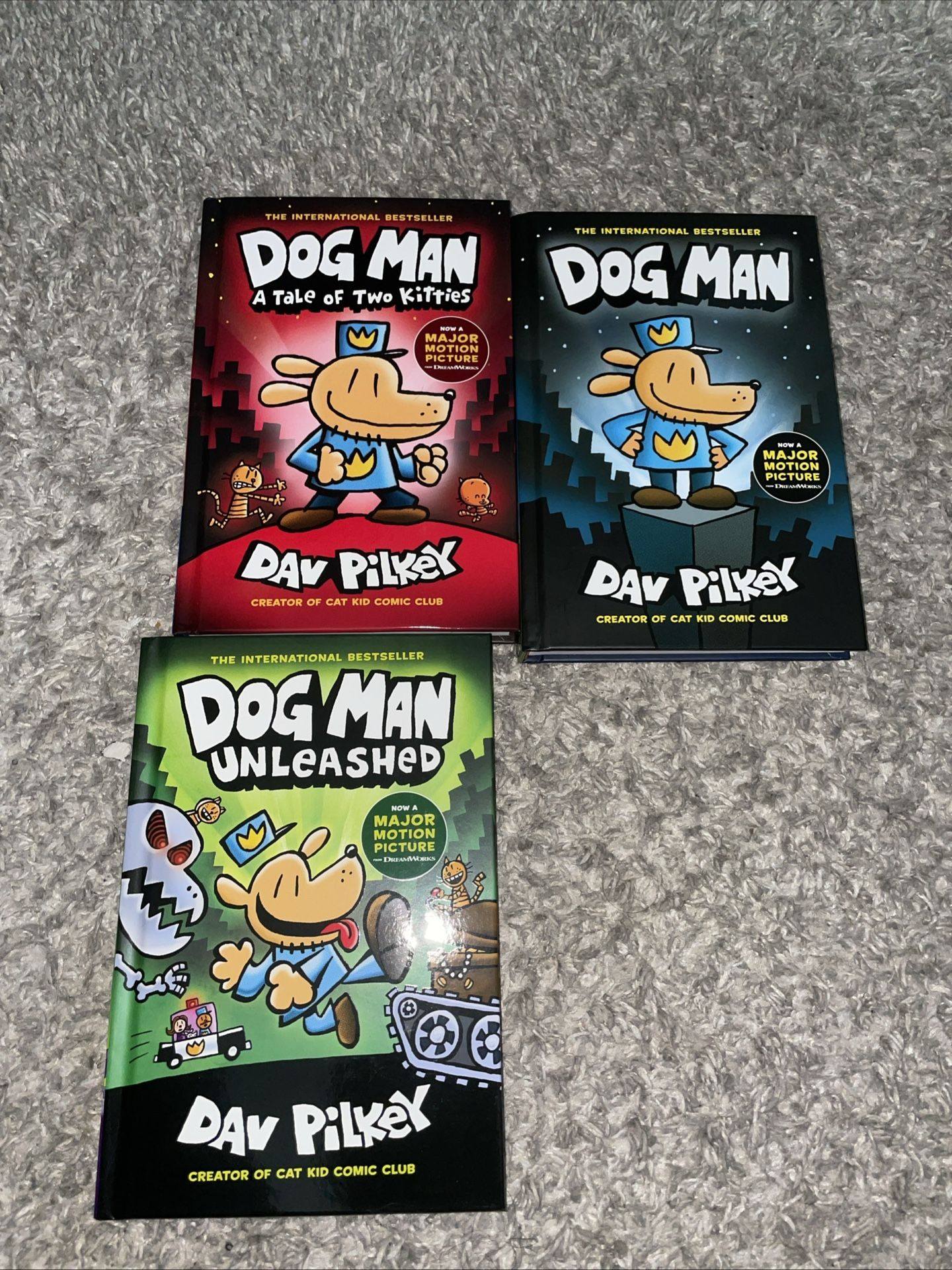 3 Dog Man Books