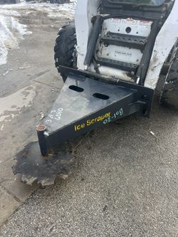Skid Steer Ice Scraper New