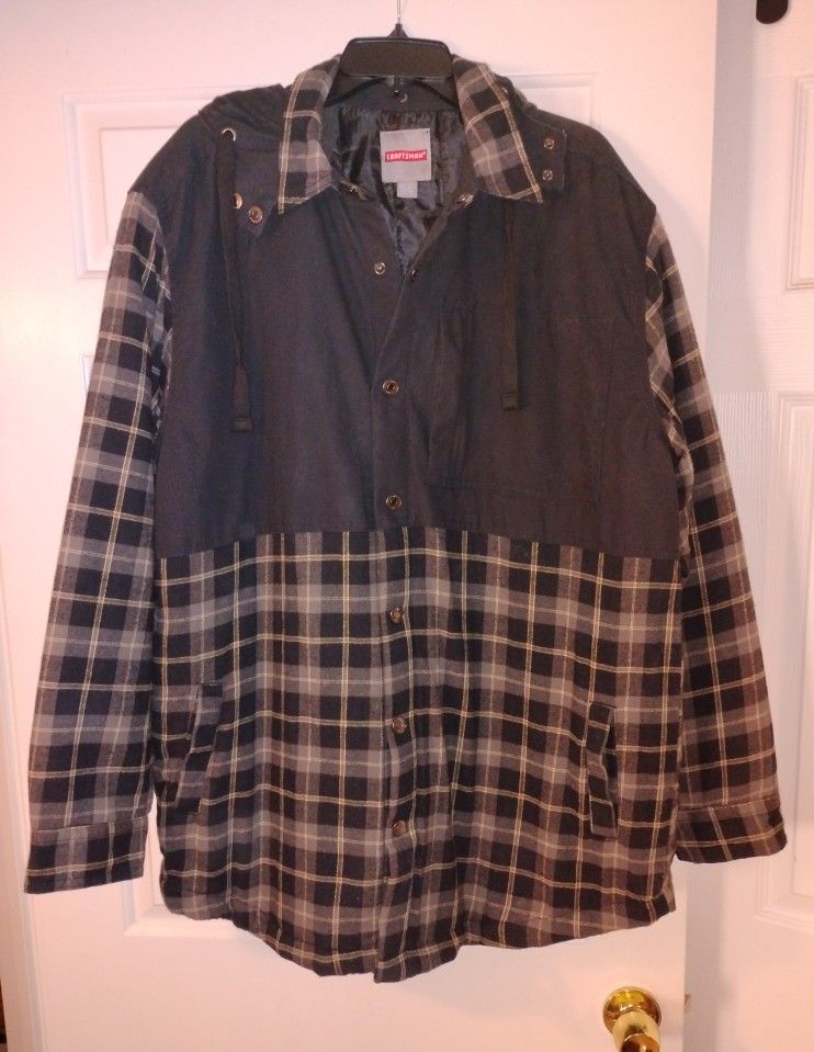 Craftsman Flannel Shirt Jacket XLT