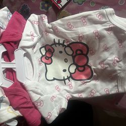 3 Piece Hello Kitty Baby Clothes