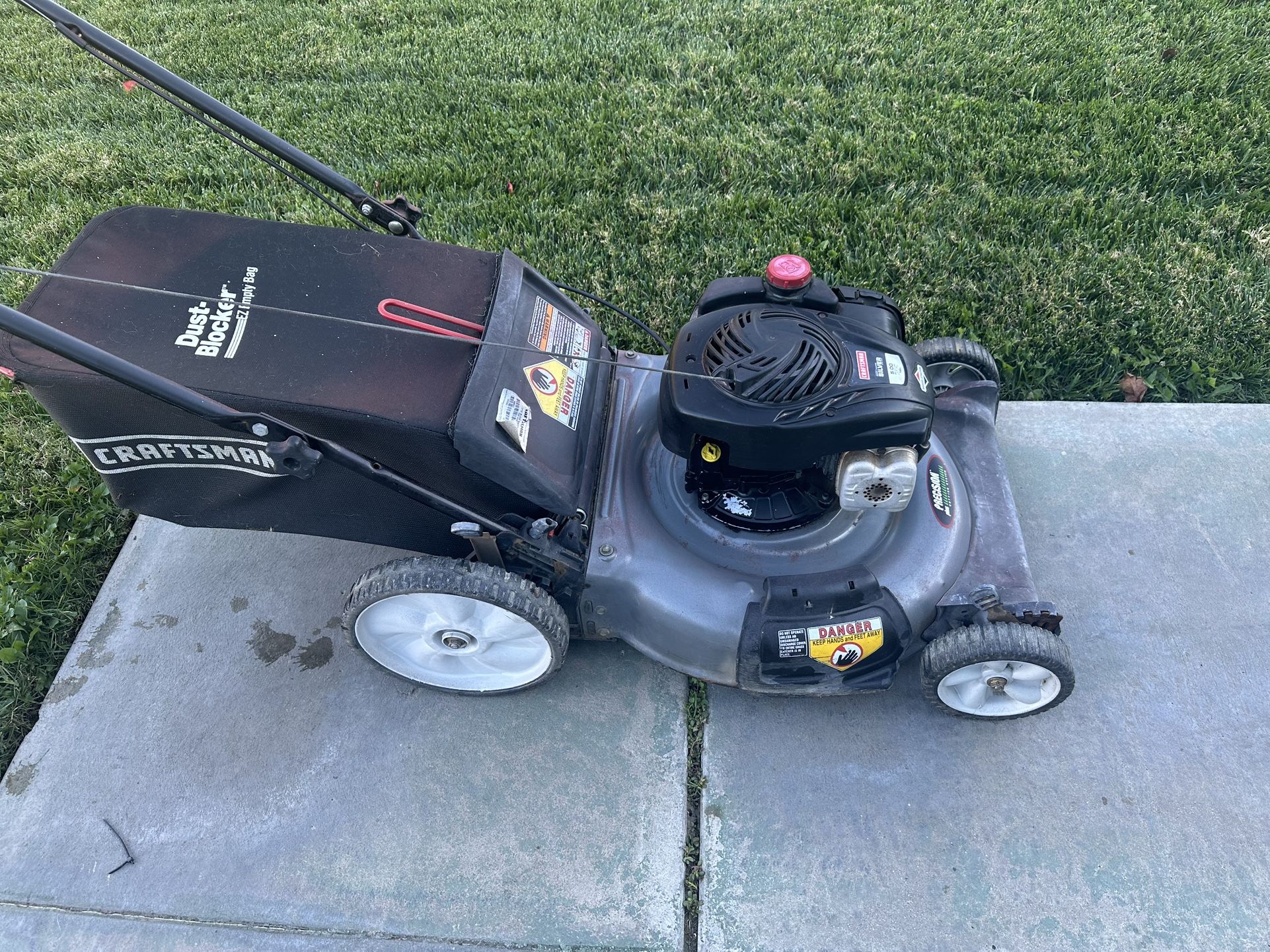 Craftsman Lawn Mower 140cc Silver 