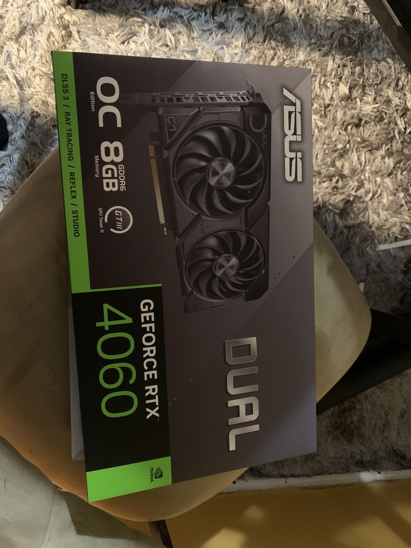 ASUS Dual GeForce RTX™ 4060 EVO OC Edition 8GB GDDR6