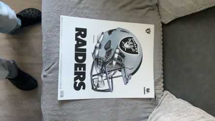 Raiders Drip Helment