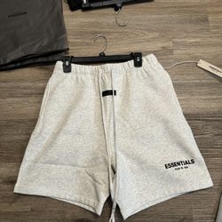 Essentials Fear Of God Shorts FW22 Light Oat 